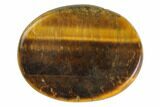 1.5" Size Polished Tiger's Eye Worry Stones  - Photo 2
